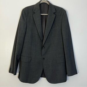 Bonobos | Limited Edition gray wool suit jacket/blazer 42L silk lining Business